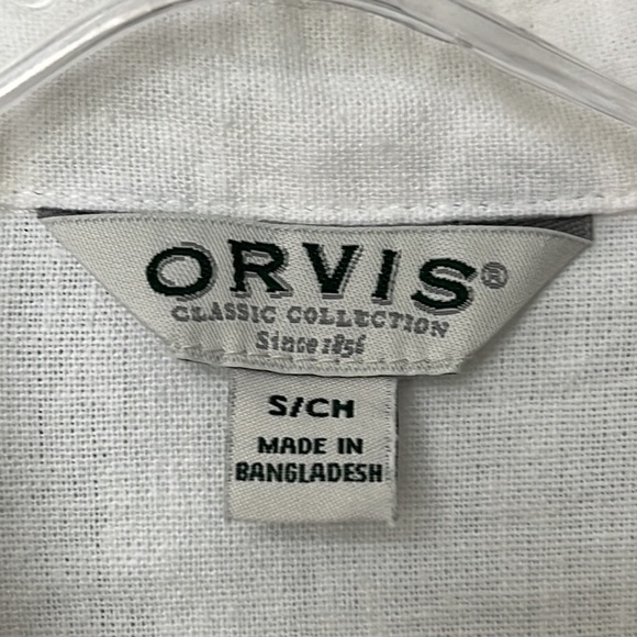 Women's Orvis Line Blend Button Down Shirt in EUC - Picture 6 of 9